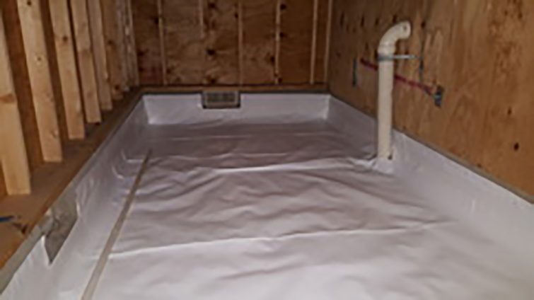 Basement waterproofing